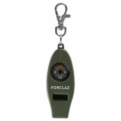 Geonaute 4-in-1 Survival Tool With Whistle Compass Thermometer And Magnifying Glass Hiking Clothing