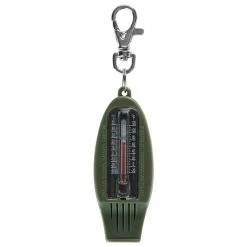 Geonaute 4-in-1 Survival Tool With Whistle Compass Thermometer And Magnifying Glass Hiking Clothing