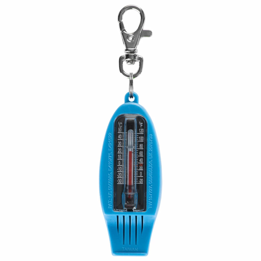 Geonaute 4-in-1 Survival Tool With Whistle Compass Thermometer And Magnifying Glass Hiking Clothing
