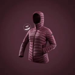 Hiking Clothing Forclaz Trek 100 23°F Down Packable Puffer Backpacking Jacket