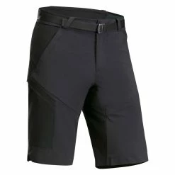 Quechua MH500, Long Hiking Shorts, Men's