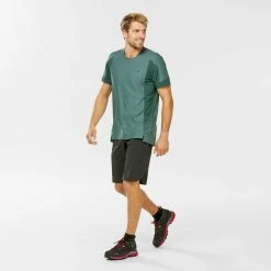 Quechua MH500, Long Hiking Shorts, Men's