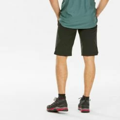 Quechua MH500, Long Hiking Shorts, Men's