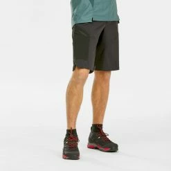 Quechua MH500, Long Hiking Shorts, Men's