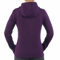 Quechua Women's Hiking Fleece Jacket Forclaz 400 Hiking Clothing