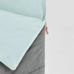 Quechua Camping Cotton Sleeping Bag - Arpenaz 68° Cotton Hiking Clothing