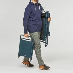 Quechua Hiking Clothing Camping Leg Rest Compatible W/ All Our Armchairs And Chairs