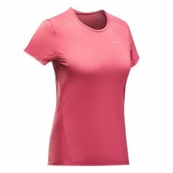 Quechua MH100, Short-Sleeved Hiking T-Shirt, Women's