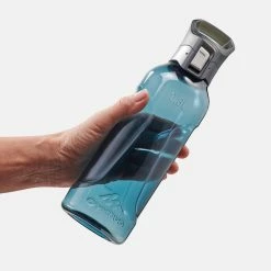 Hiking Clothing Quechua Tritan MH500, 0.8 L Plastic Quick-Open Hiking Flask