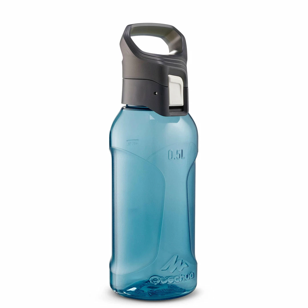 Hiking Clothing Quechua Tritan MH500, 0.5 L Plastic Quick-Open Hiking Flask