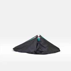 Quechua 2 Second Easy Fresh & Black, Waterproof Pop Up Camping Tent, 3 Person