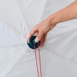 Quechua 2 Second Easy Fresh & Black, Waterproof Pop Up Camping Tent, 3 Person