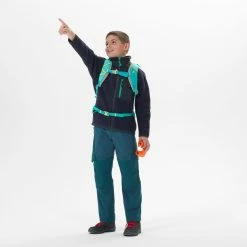 Hiking Clothing Quechua MH500, Warm Fleece Hiking Jacket, Kids'
