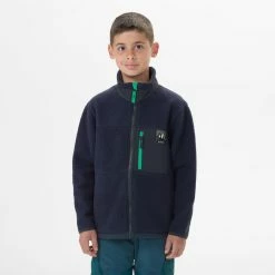 Hiking Clothing Quechua MH500, Warm Fleece Hiking Jacket, Kids'