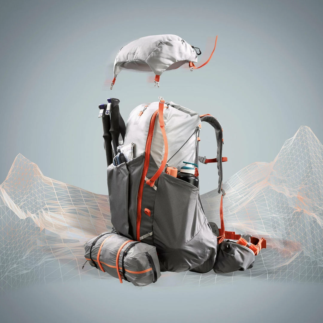 Forclaz Women's MT900 UL Backpacking 45 + 10 L Backpack Hiking Clothing