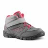 Quechua MH100 Mid, Rip-Tab Hiking Boots, Kids’