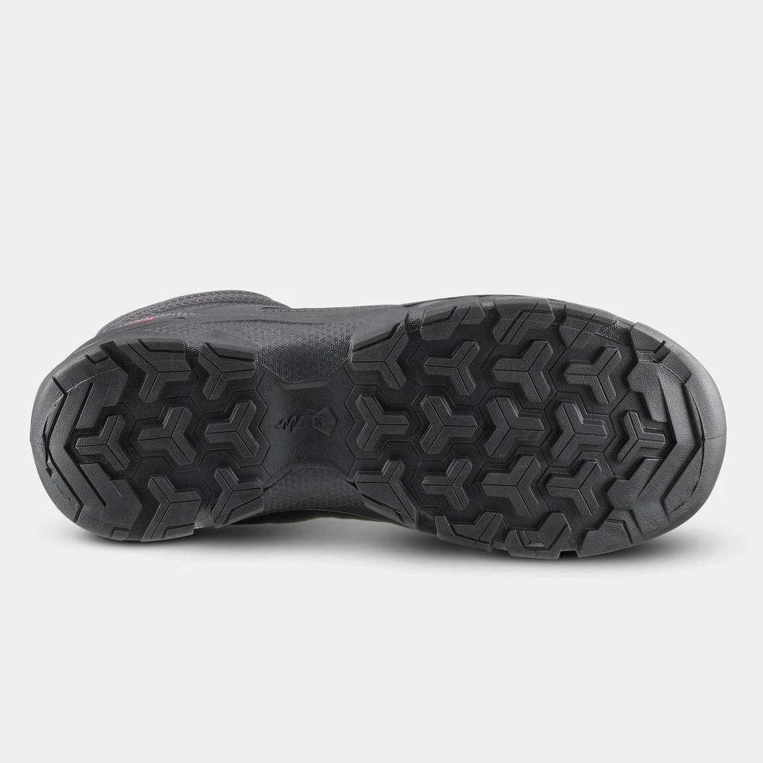 Quechua MH100 Mid, Lace-Up Hiking Boots, Kids’