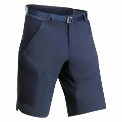 Quechua MH500, Long Hiking Shorts, Men's