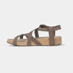 Quechua, Leather & Cork Hiking Sandals, Women’s