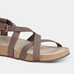 Quechua, Leather & Cork Hiking Sandals, Women’s