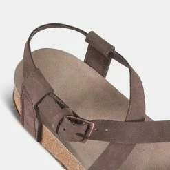 Quechua, Leather & Cork Hiking Sandals, Women’s