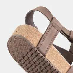 Quechua, Leather & Cork Hiking Sandals, Women’s