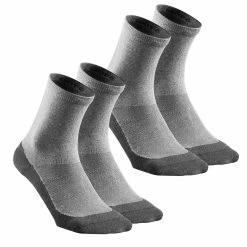Quechua Hike 50, High Sock, 2-Pack Hiking Clothing