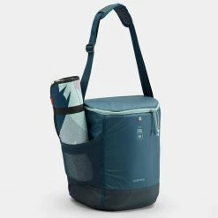 Hiking Clothing Quechua, Flexible Camping Cooler Bag With 9 Hours Of Cool Storage, 20 Liter