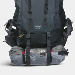 Forclaz Hiking Clothing MT900 Symbium, Backpacking 70 + 10 L Backpack, Men's