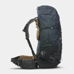 Forclaz Hiking Clothing MT900 Symbium, Backpacking 70 + 10 L Backpack, Men's