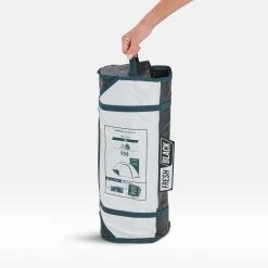 Quechua Fresh & Black MH100 Waterproof Camping Tent 3 Person Hiking Clothing