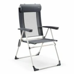 Quechua Hiking Clothing Comfort, Reclinable Folding Steel Camping Chair
