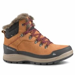 Quechua SH500 X-Warm, Waterproof Mid Snow Hiking Boots, Womenโs