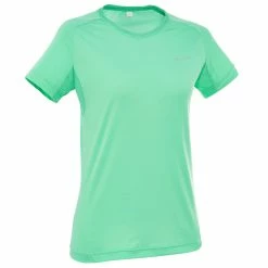 Quechua Women's Hiking Short-Sleeve T-Shirt Techfresh 50 Hiking Clothing