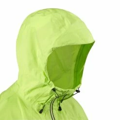 Quechua Men's Hiking Waterproof Rain Jacket Helium Rain 500 Hiking Clothing