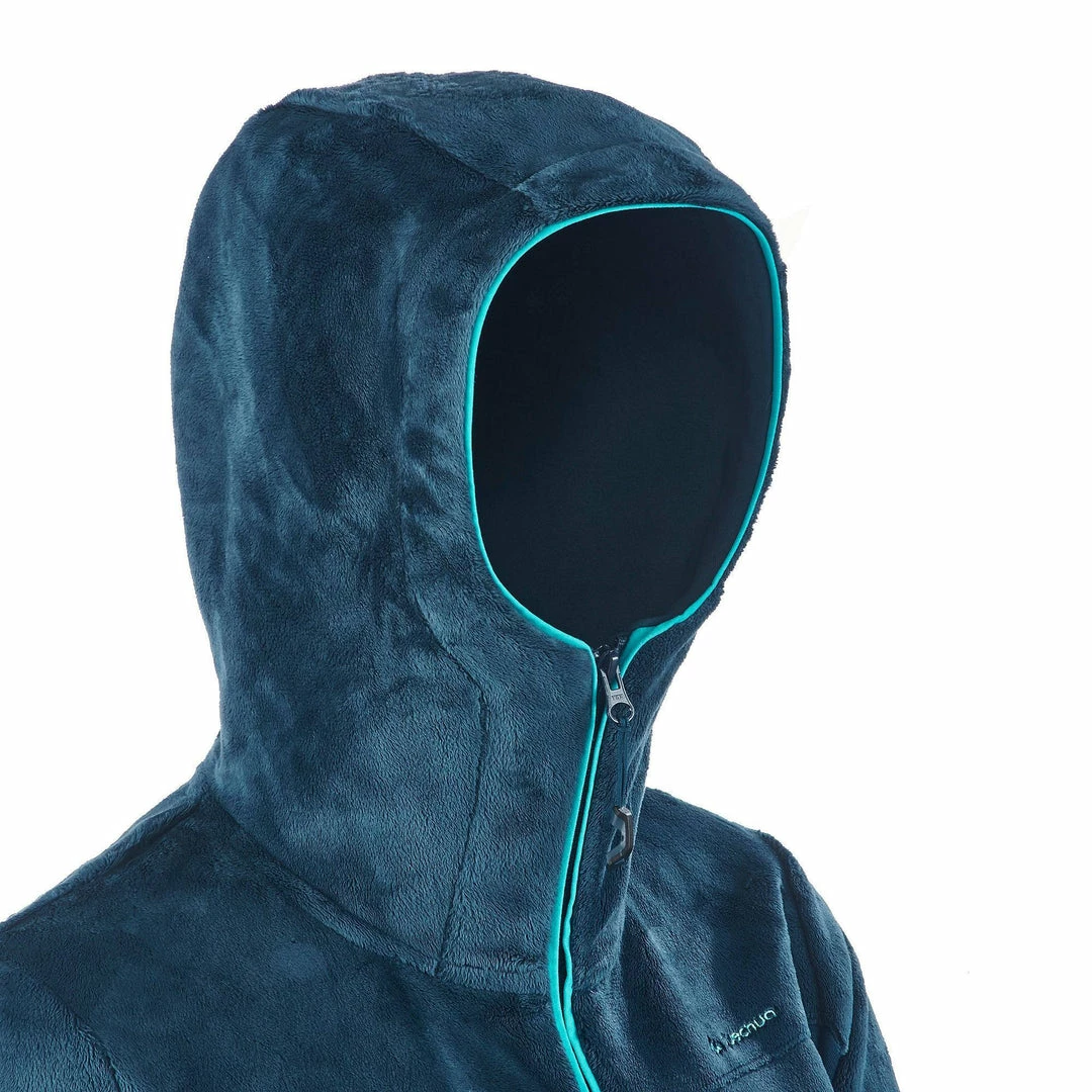 Quechua Women's Mountain Hiking Fleece Jacket Forclaz 500 Hiking Clothing