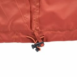 Quechua Hiking Clothing Men's Rain-Cut Zip Hiking Waterproof Rain Jacket