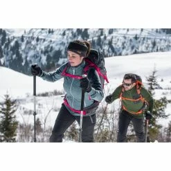 Hiking Clothing Quechua SH500, Warm Long-Sleeved Snow Hiking T-Shirt, Men's