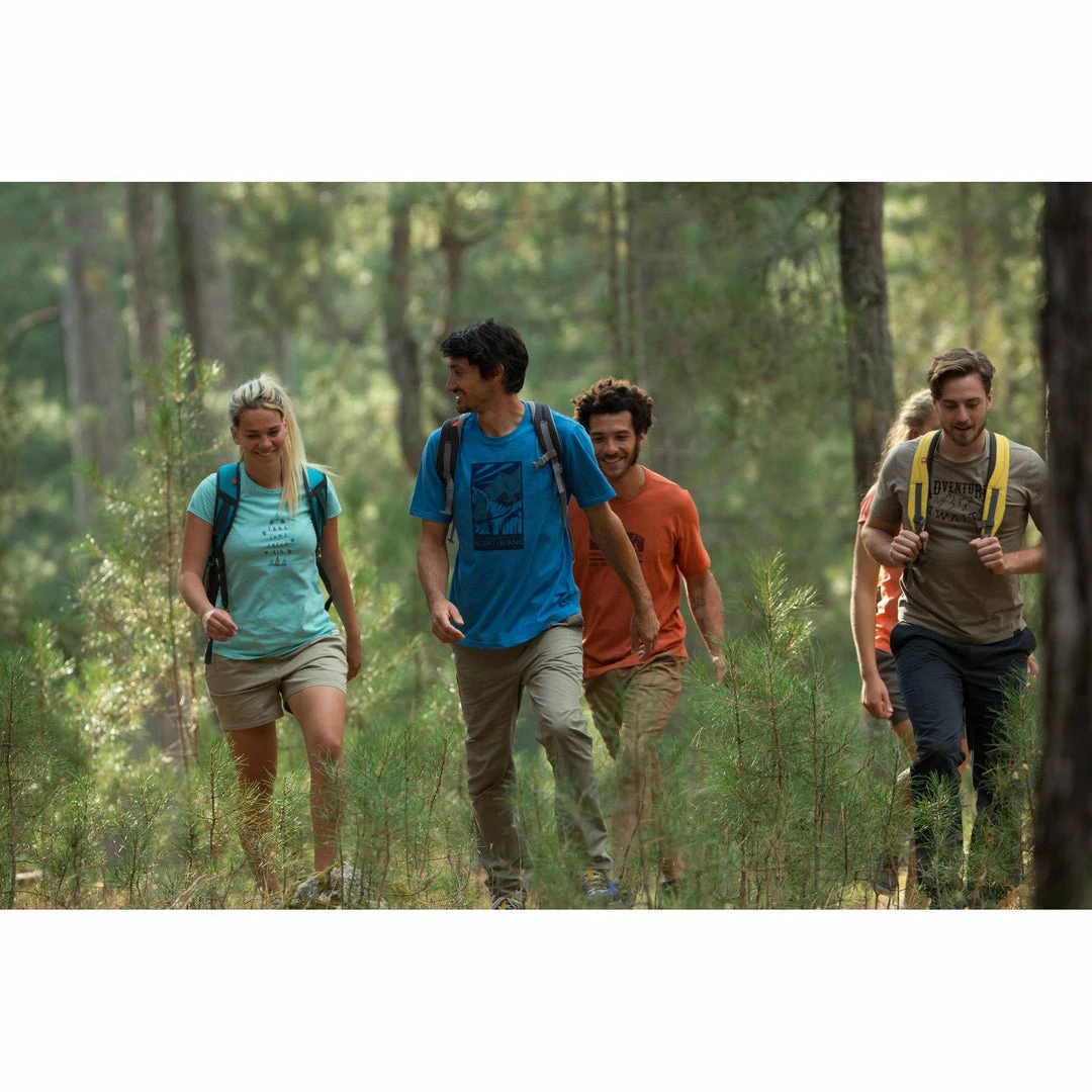 Quechua Women's Nature Hiking T-Shirt Techtil 100