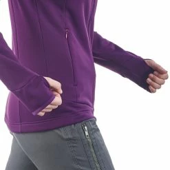 Quechua Women's Hiking Fleece Jacket Forclaz 400 Hiking Clothing