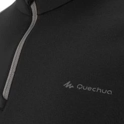 Hiking Clothing Quechua SH100 Warm, Long-Sleeved Warm Hiking T-Shirt, Men's