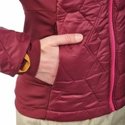 Forclaz Hiking Clothing Women's Travel Backpacking 3-in-1 Jacket RainWarm 500