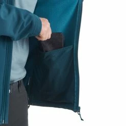 Forclaz Hiking Clothing Men's Backpacking Softshell Jacket Windwarm 100