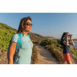 Quechua Women's Nature Hiking T-Shirt Techtil 100