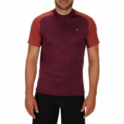 Quechua Men's Hiking Short-Sleeve Comfort T-Shirt TechFresh 100