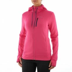 Quechua Women's Hiking Fleece Jacket Forclaz 400 Hiking Clothing