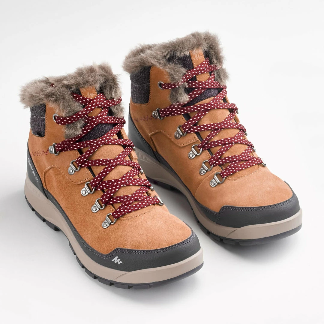 Quechua SH500 X-Warm, Waterproof Mid Snow Hiking Boots, Women’s