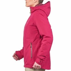 Forclaz Hiking Clothing Women's Travel Backpacking 3-in-1 Jacket RainWarm 500