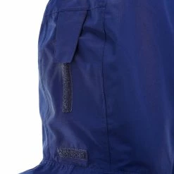 Quechua Hiking Clothing Forclaz 100 Women's Gray Rain Hiking Jacket