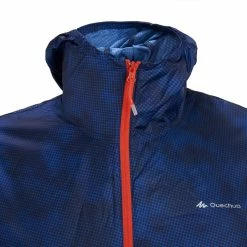 Quechua Men's Hiking Anti-UV Windproof Helium Jacket 500 Hiking Clothing